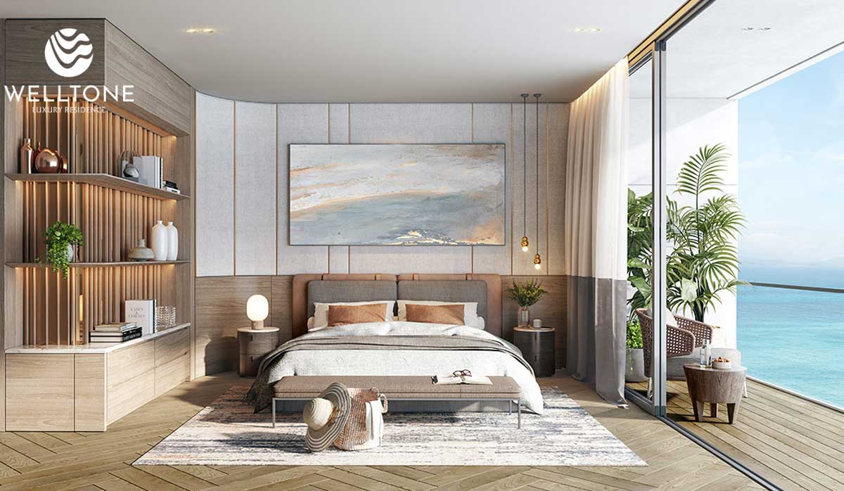 Welltone Nha Trang Master bedroom Welltone Nha Trang apartment - Welltone Nha Trang