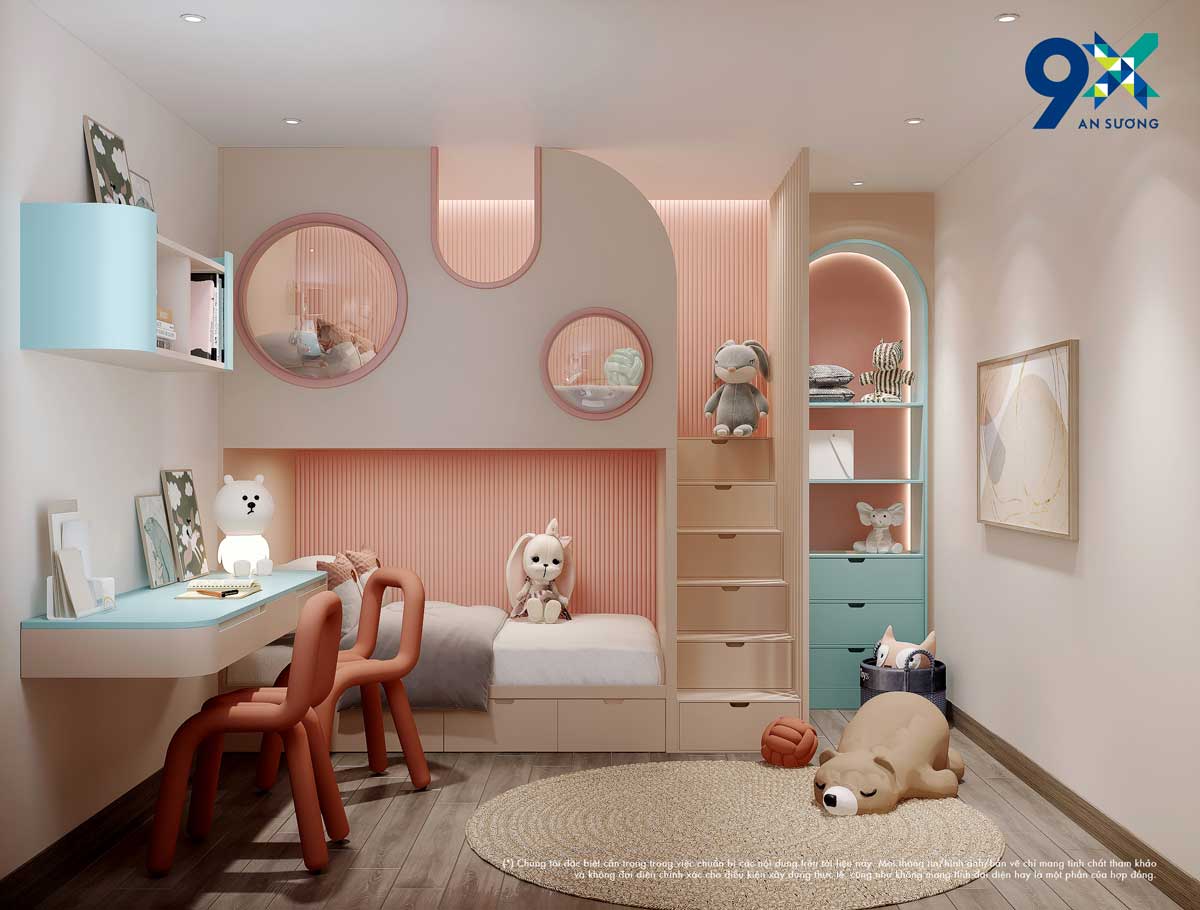 Small bedroom 2 bedroom apartment 9X An Suong Hoc Mon Small bedroom 2 bedroom apartment 9X An Suong Hoc Mon