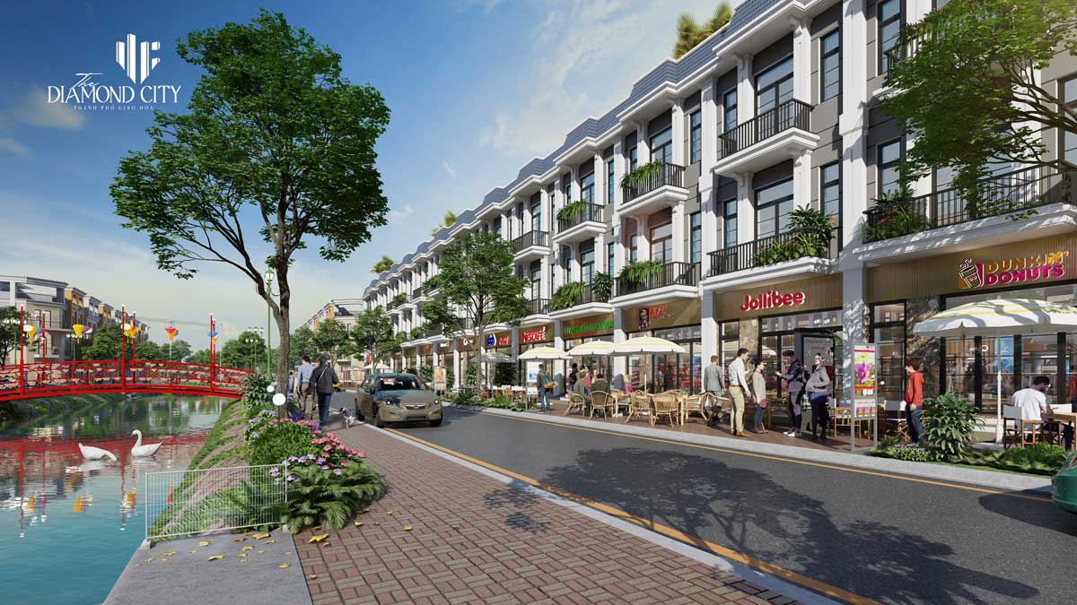 Quoc Linh Residential Area Shophouse Project The Diamond City - Quoc Linh Residential Area