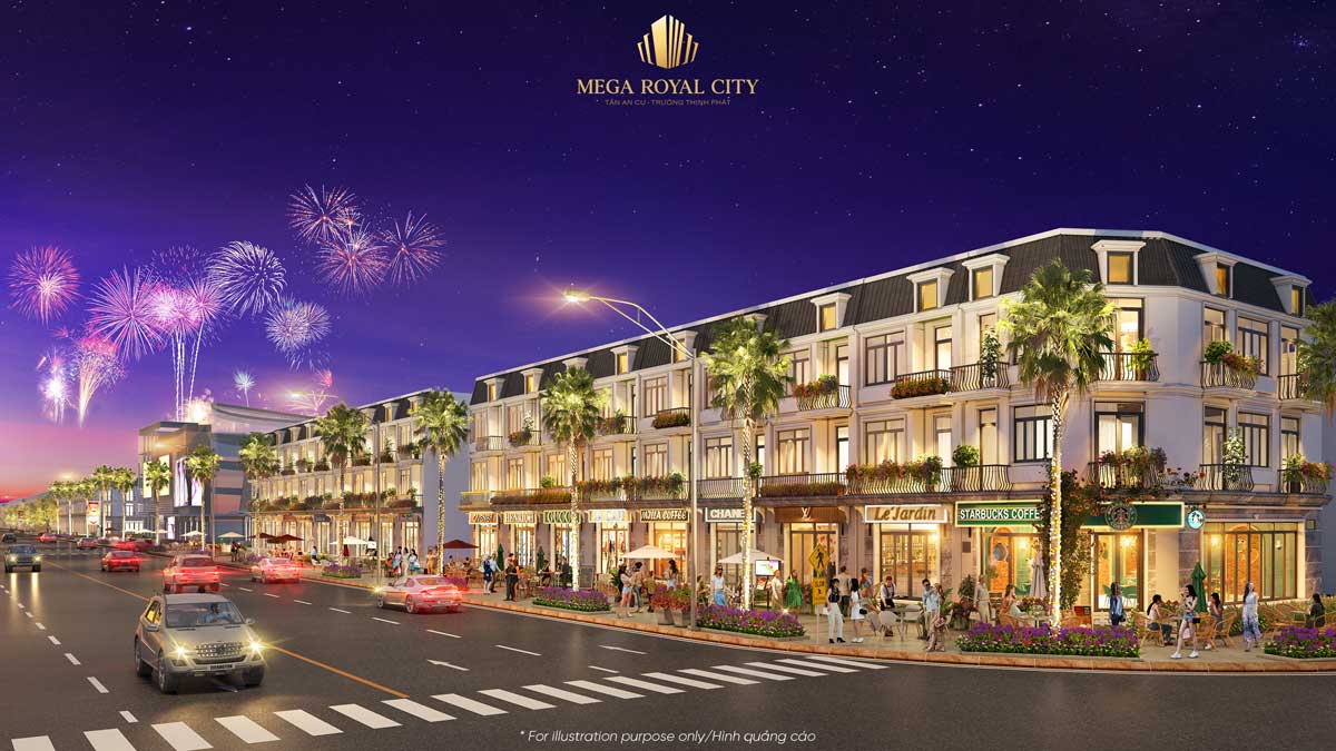 Shophouse Mega Royal City - Mega Royal City Binh Phuoc