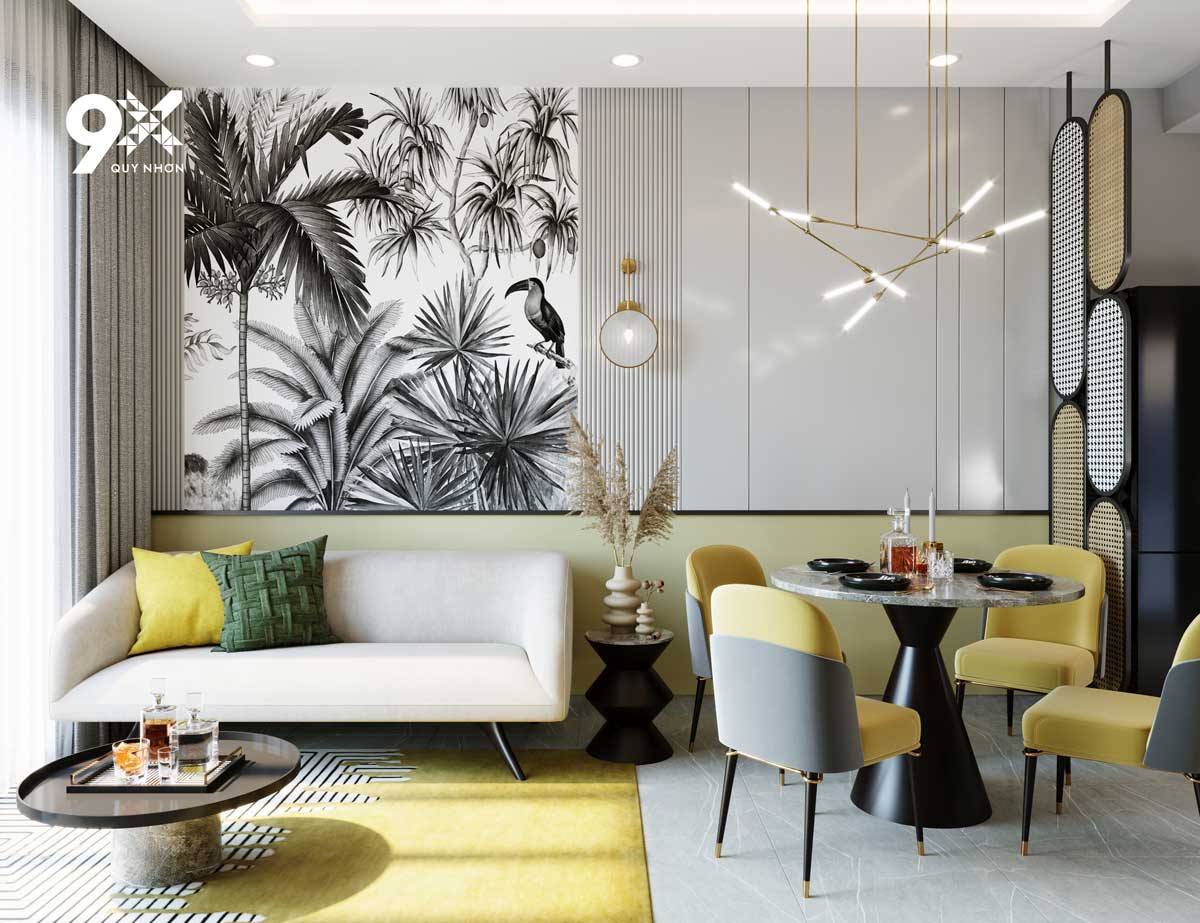 Living Room Sofa 1 Bedroom Apartment 9X Quy Nhon Living Room Sofa 1 Bedroom Apartment 9X Quy Nhon
