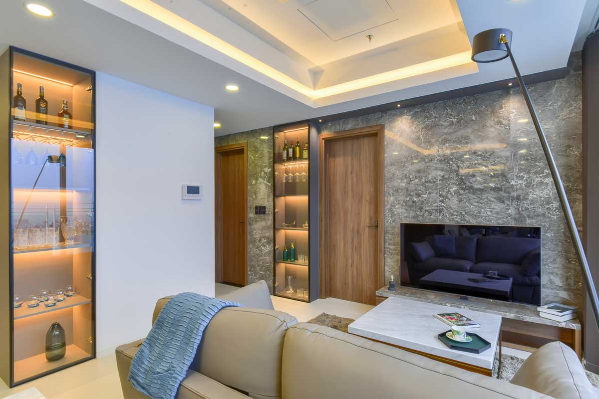 Danang Landmark Tower Sofa Living Room Apartment Da Nang Landmark Tower - Da Nang Landmark Tower