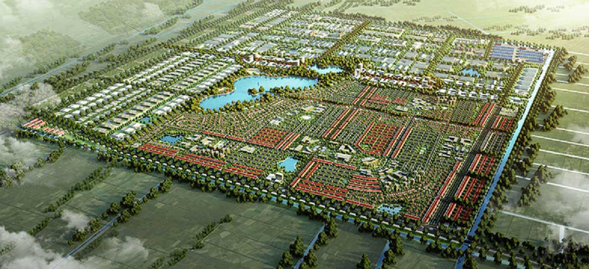 Perspective of Suntec City Urban Area Project Thu Thua Long An Perspective of Suntec City Urban Area Project Thu Thua Long An