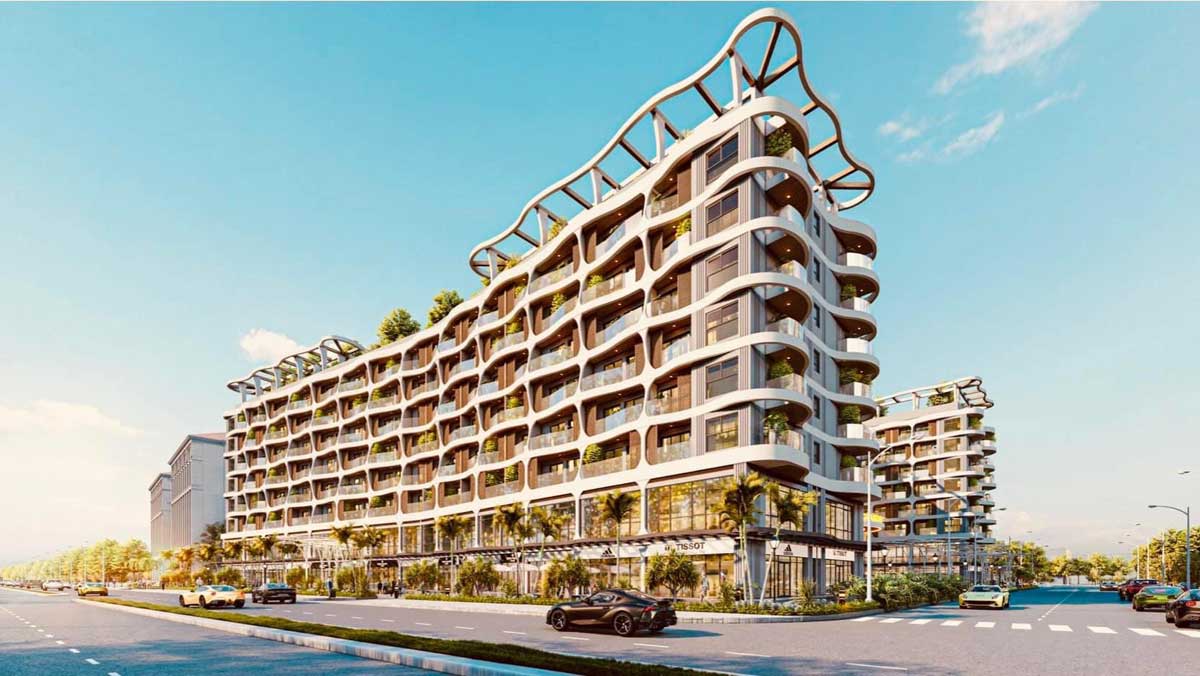 Perspective of The 5Way Phu Quoc Apartment Project Perspective of The 5Way Phu Quoc Apartment Project