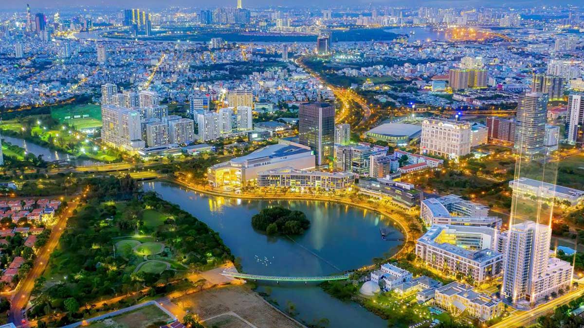 Amenities of The Horizon Phu My Hung Apartment View Starlight Bridge
