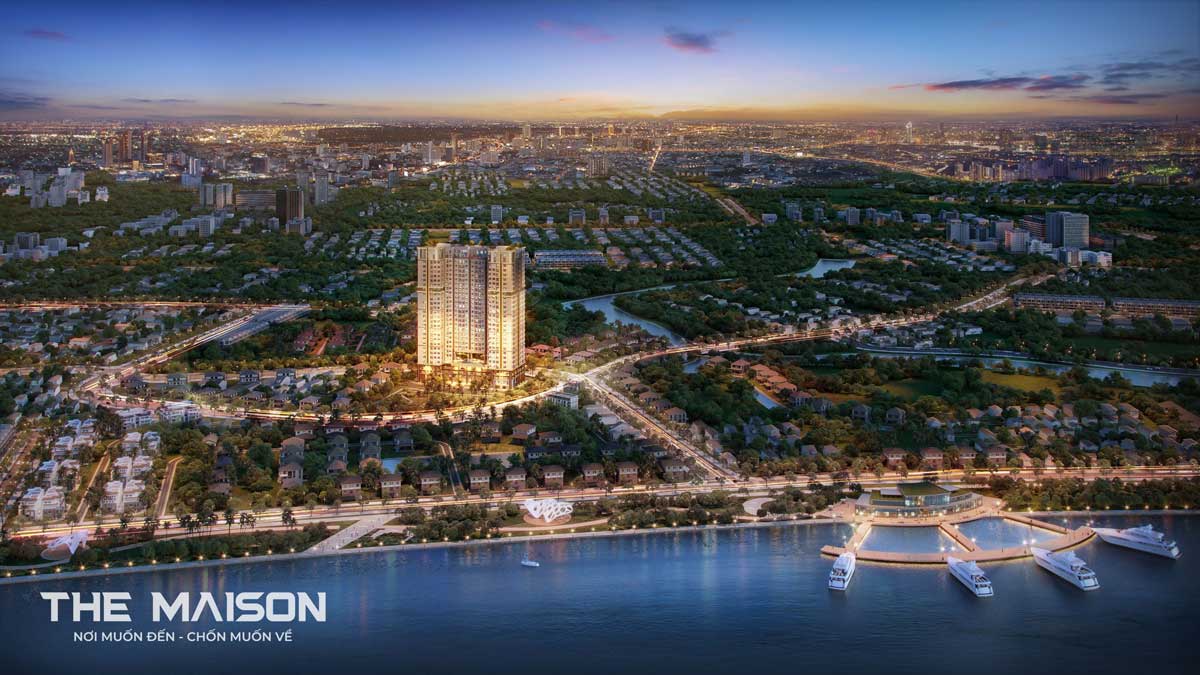 Perspective of The Maison Binh Duong Project Perspective of The Maison Binh Duong Project