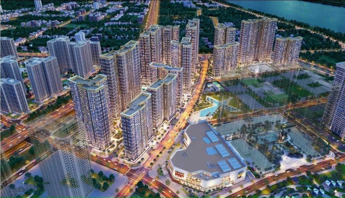 The Sunset Apartment Complex Vinhomes Grand Park Project