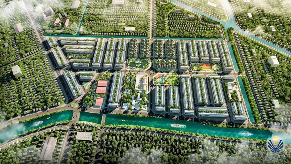 Perspective of The Venice City Urban Area Project Vi Thanh Hau Giang Perspective of The Venice City Urban Area Project Vi Thanh Hau Giang