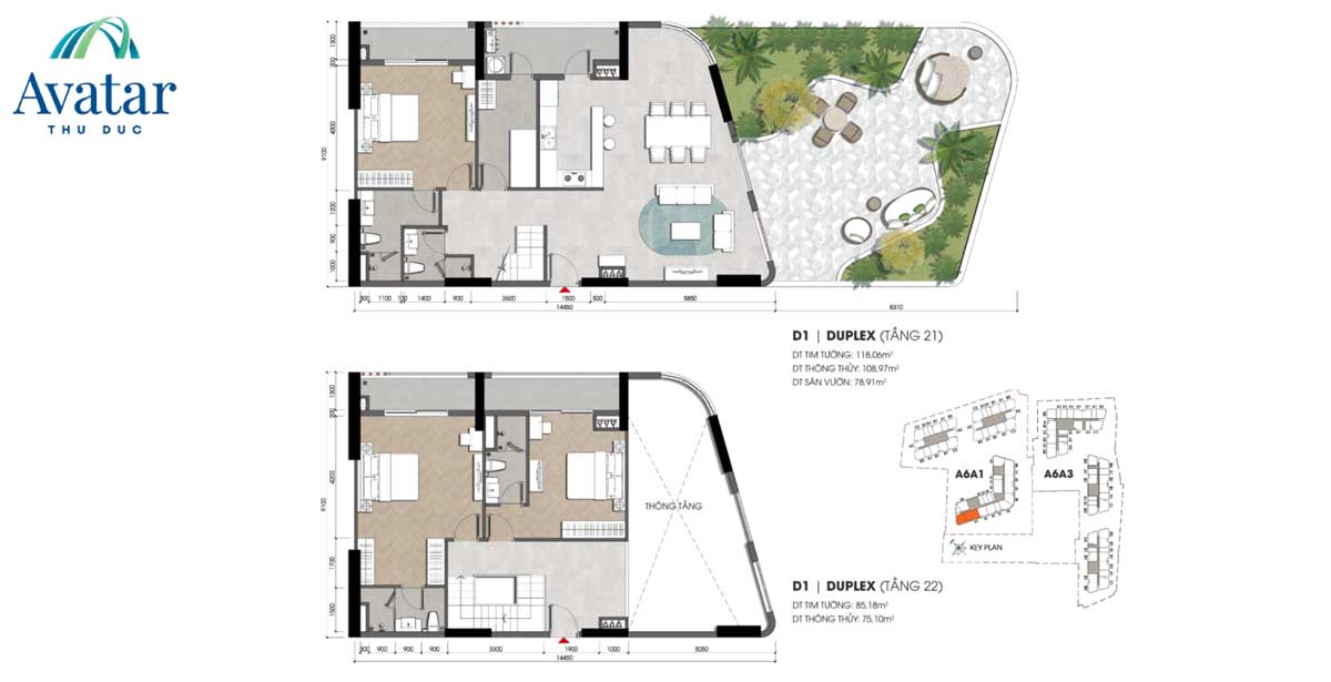 Apartment Design D1-Duplex Avatar Thu Duc Apartment Design D1-Duplex Avatar Thu Duc