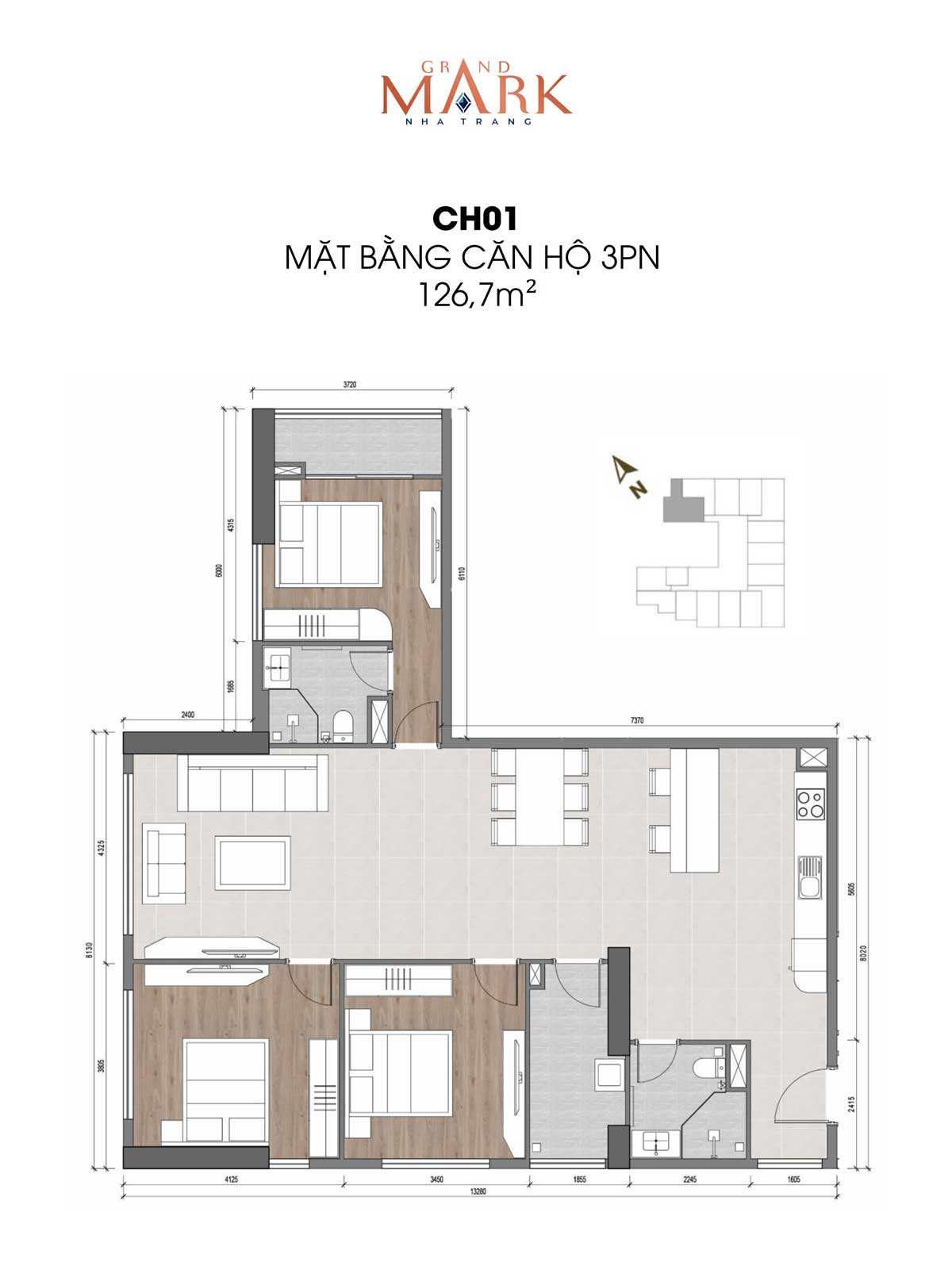 Grand Mark Nha Trang Apartment design 01 Grand Mark Nha Trang - Grand Mark Nha Trang