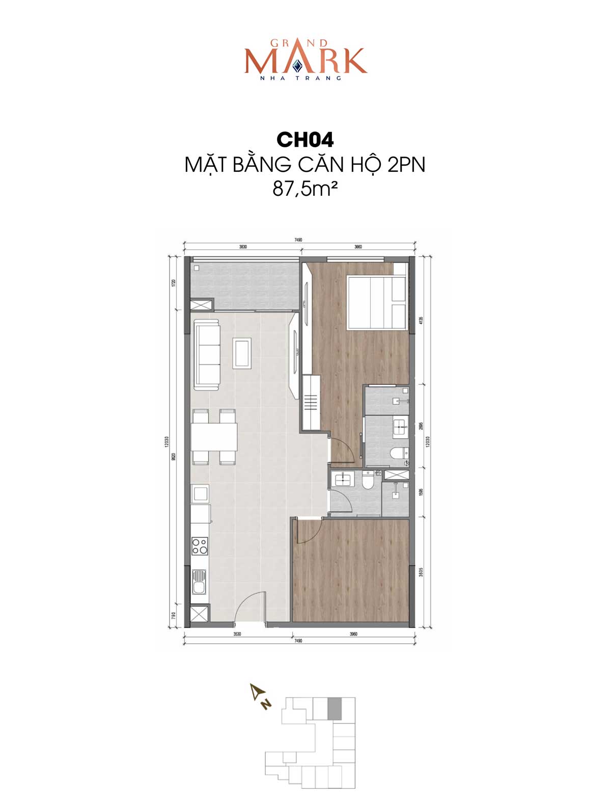 Grand Mark Nha Trang Apartment design 04 Grand Mark Nha Trang - Grand Mark Nha Trang