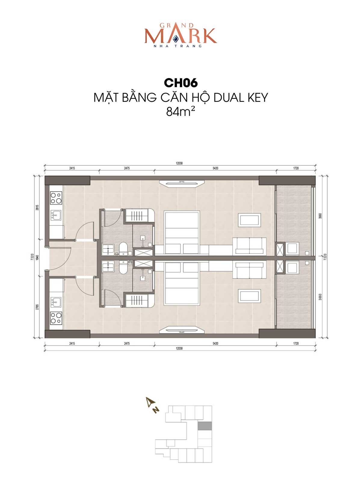 Grand Mark Nha Trang Apartment design 06 Grand Mark Nha Trang - Grand Mark Nha Trang