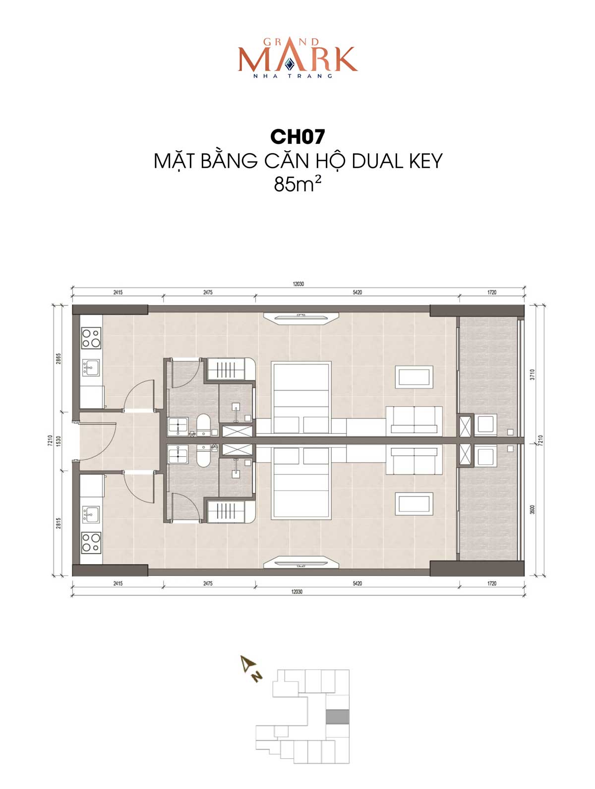 Grand Mark Nha Trang Apartment design 07 Grand Mark Nha Trang - Grand Mark Nha Trang