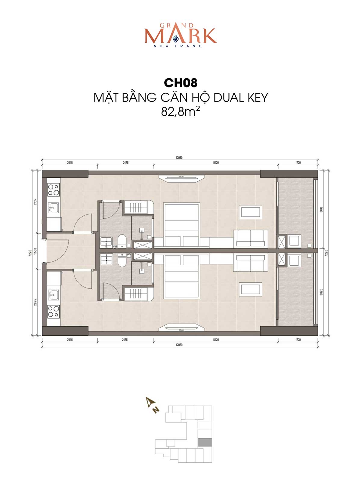 Grand Mark Nha Trang Apartment design 08 Grand Mark Nha Trang - Grand Mark Nha Trang