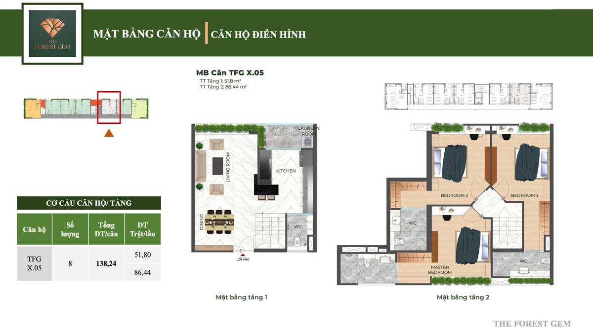 Apartment Design 138.24 m2 The Forest Gem Binh Thanh Apartment Design 138.24 m2 The Forest Gem Binh Thanh