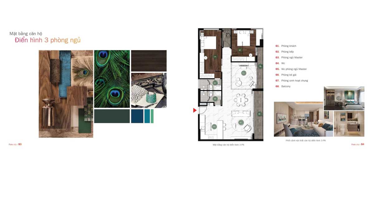 Fiato City Nhon Trach 3PN Apartment Design Fiato City Nhon Trach 3PN Apartment Design