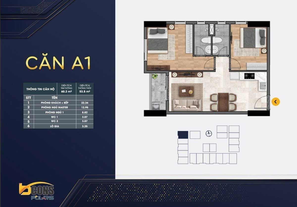 Apartment Design A1 Bcons Polaris Le Trong Tan Di An Binh Duong
