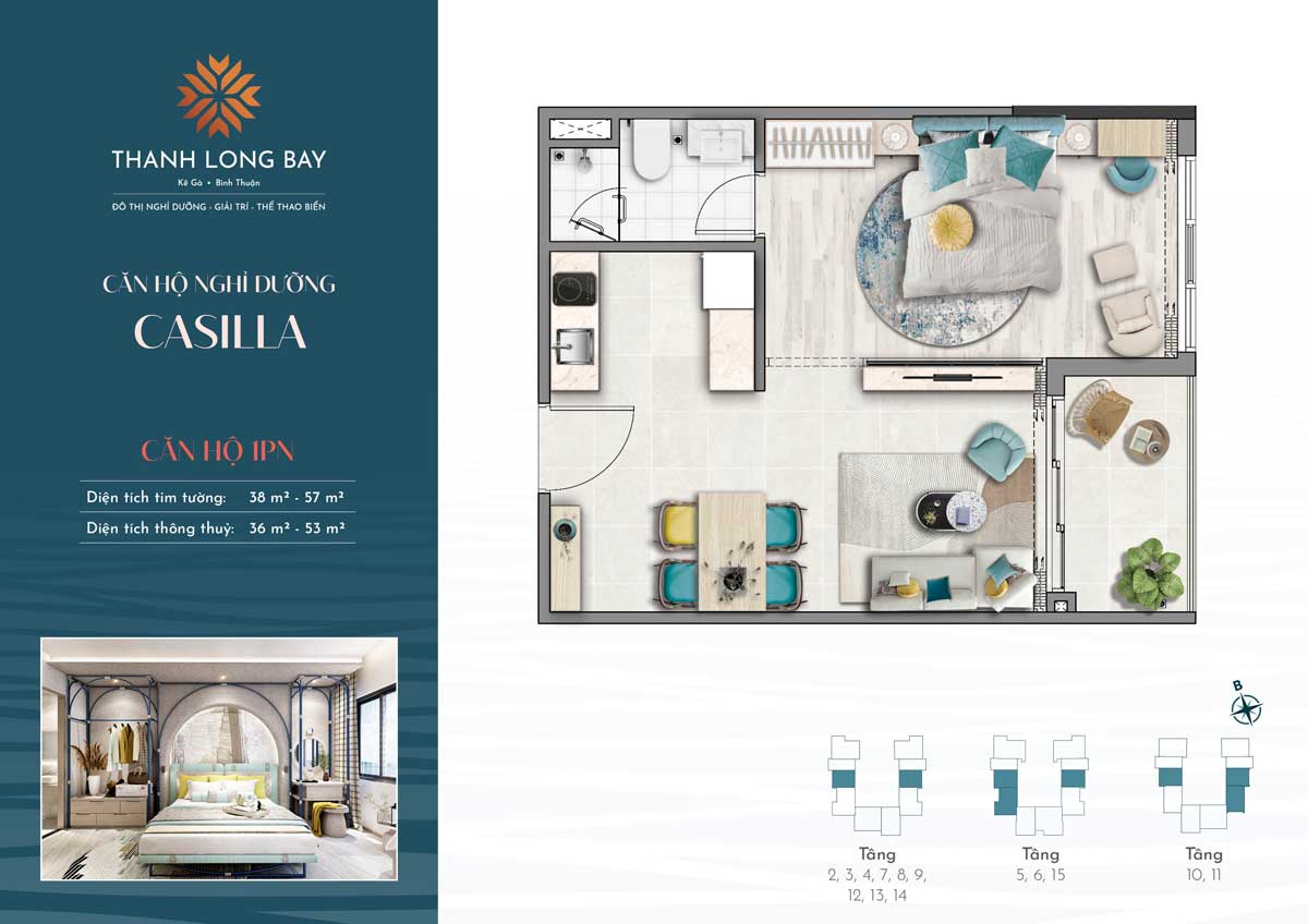 Casilla 1BR Apartment Design Casilla 1BR Apartment Design
