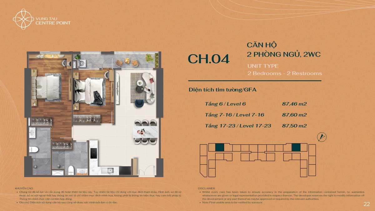 Apartment Design CH.04 Vung Tau Centre Point - Vung Tau Centre Point