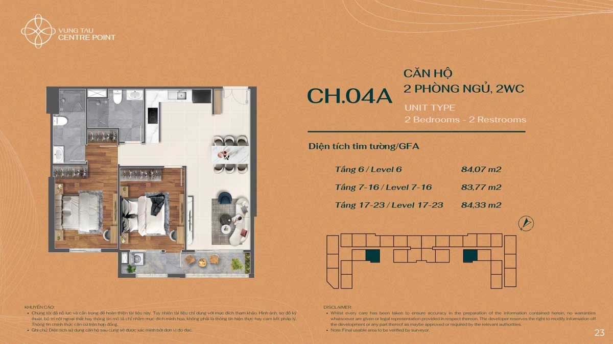 Apartment Design CH.04A Vung Tau Centre Point - Vung Tau Centre Point