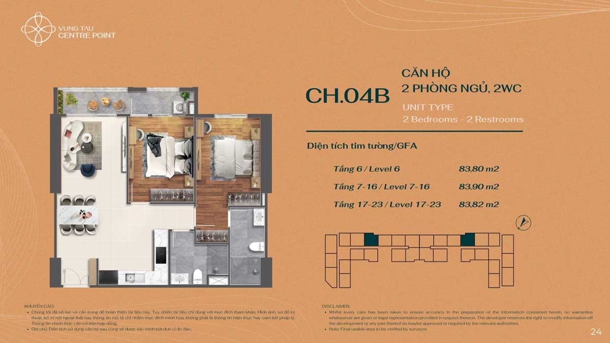 Apartment Design CH.04B Vung Tau Centre Point - Vung Tau Centre Point