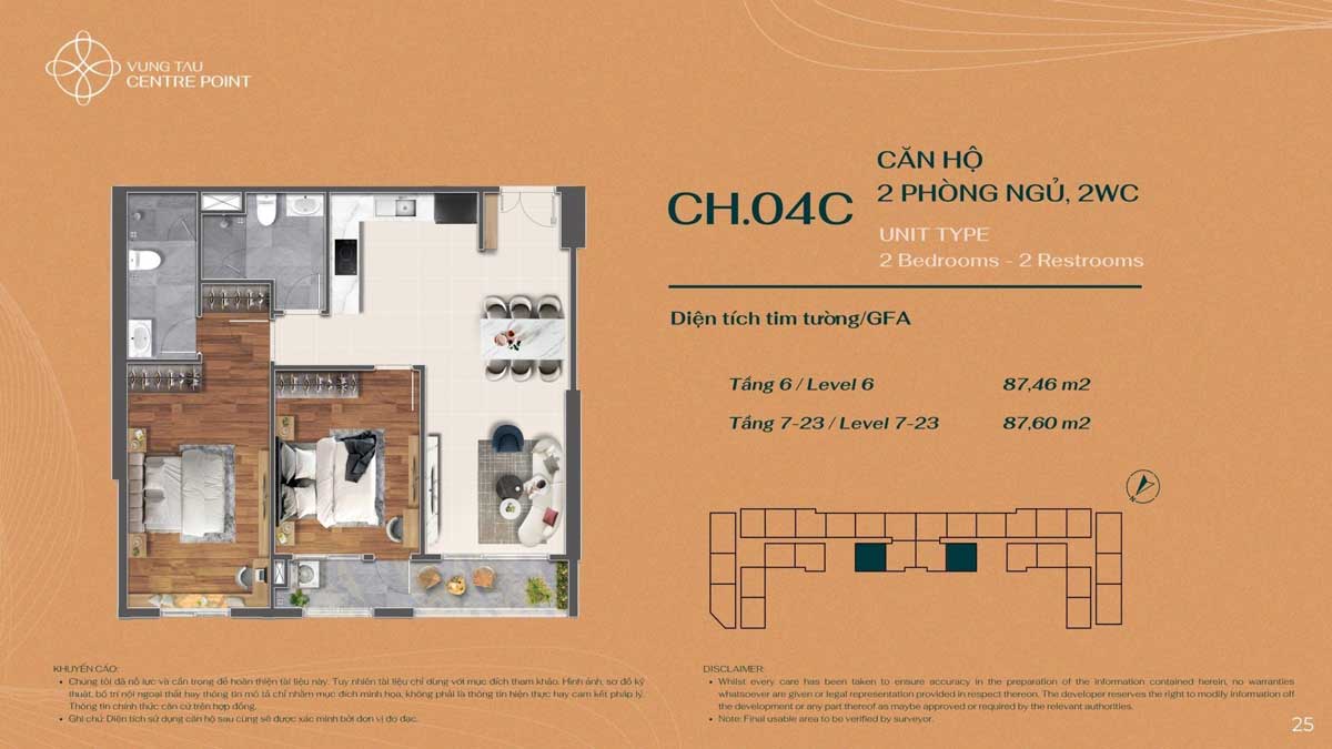 Apartment Design CH.04C Vung Tau Centre Point - Vung Tau Centre Point