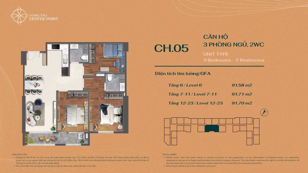 Apartment Design CH.05 Vung Tau Centre Point - Vung Tau Centre Point