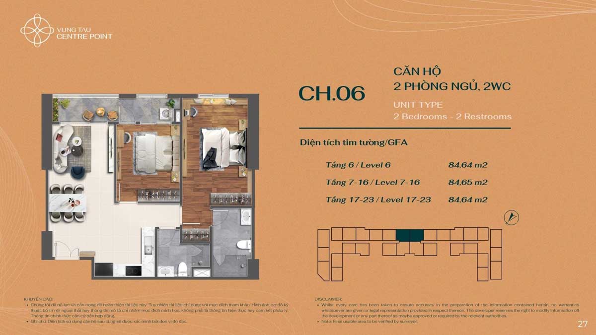 Apartment Design CH.06 Vung Tau Centre Point - Vung Tau Centre Point