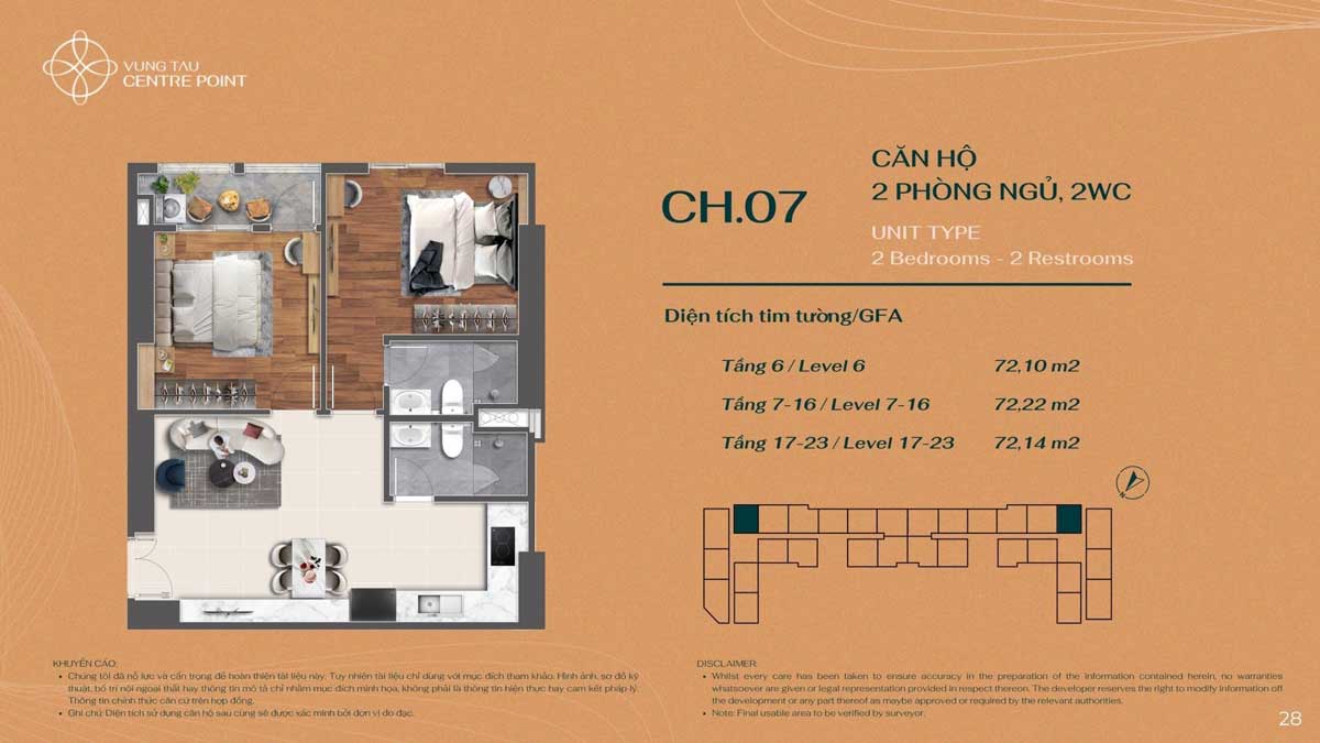 Apartment Design CH.07 Vung Tau Centre Point - Vung Tau Centre Point