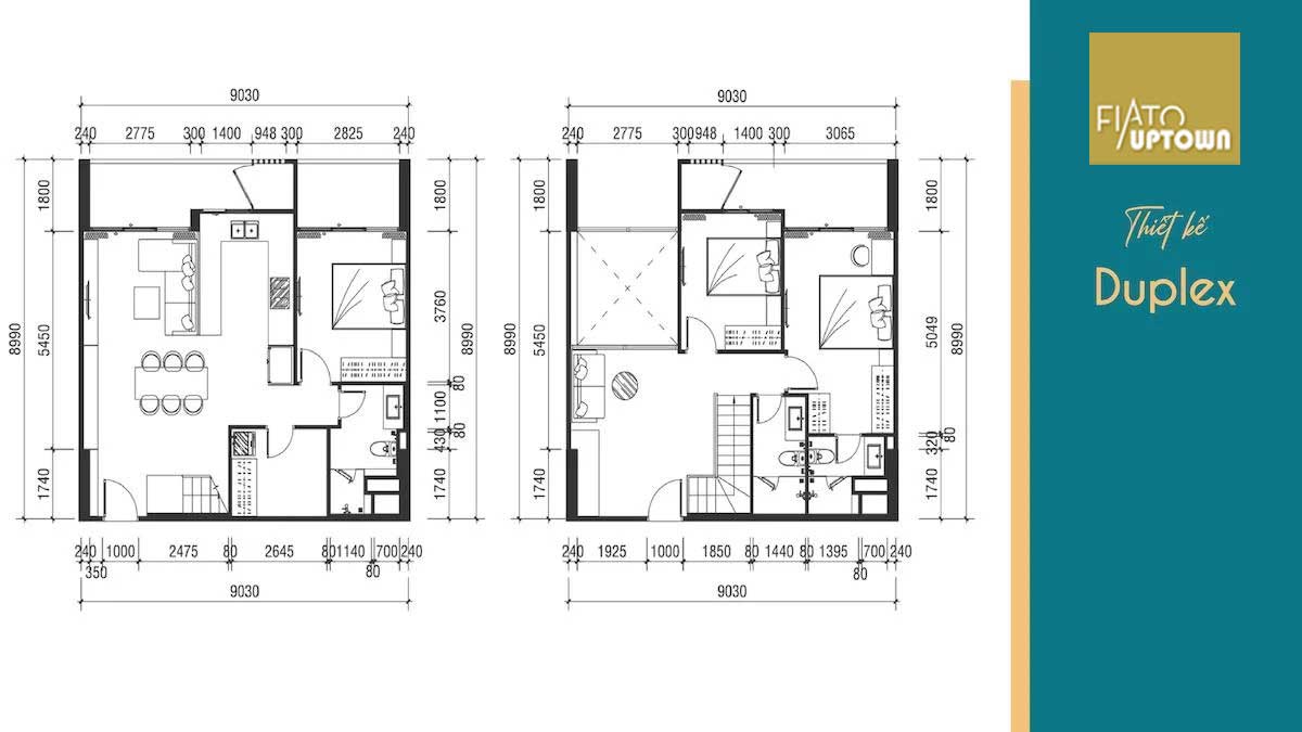 Duplex fiato uptown house design - Fiato Uptown