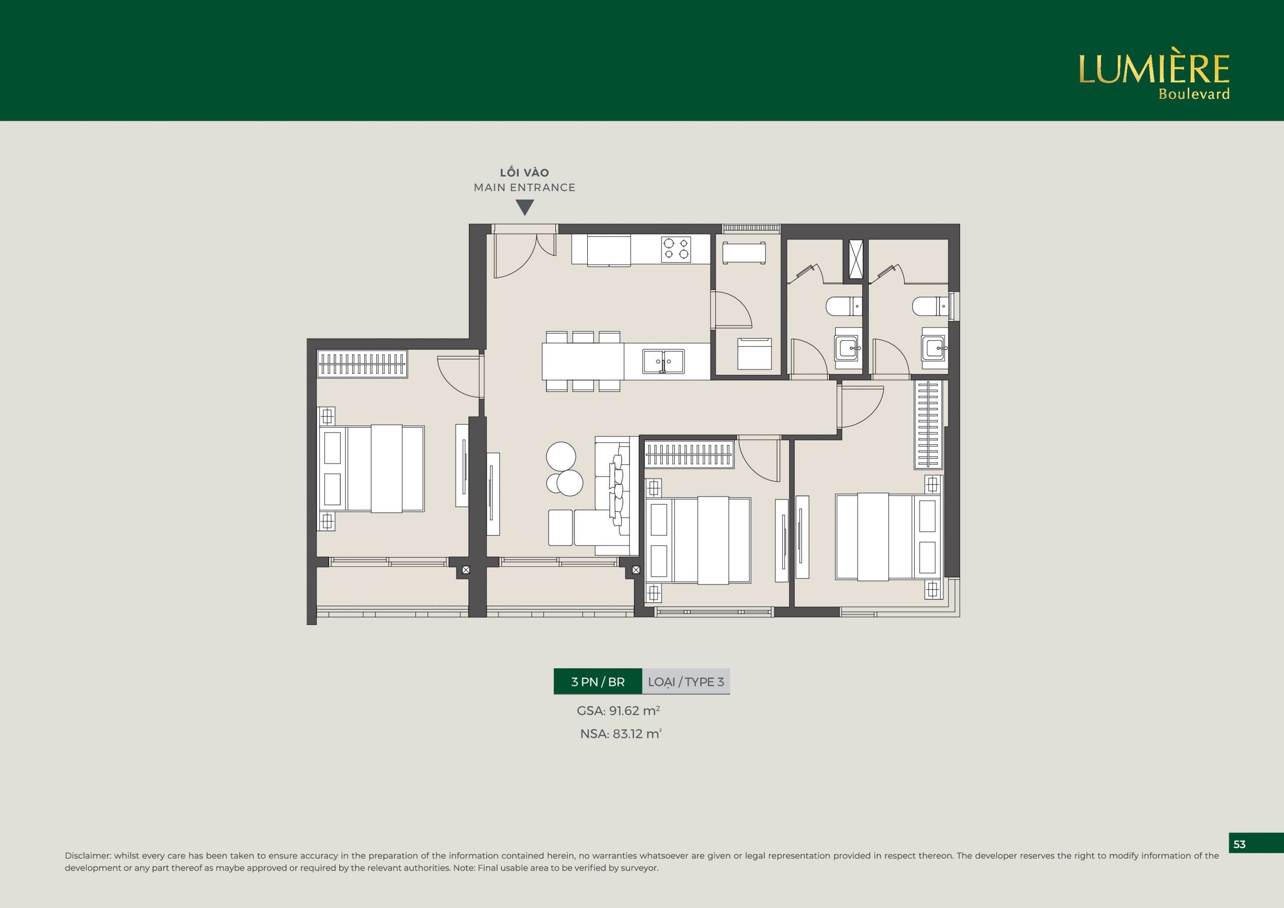 Lumiere Boulevard Apartment Design Lumiere Boulevard Apartment Design