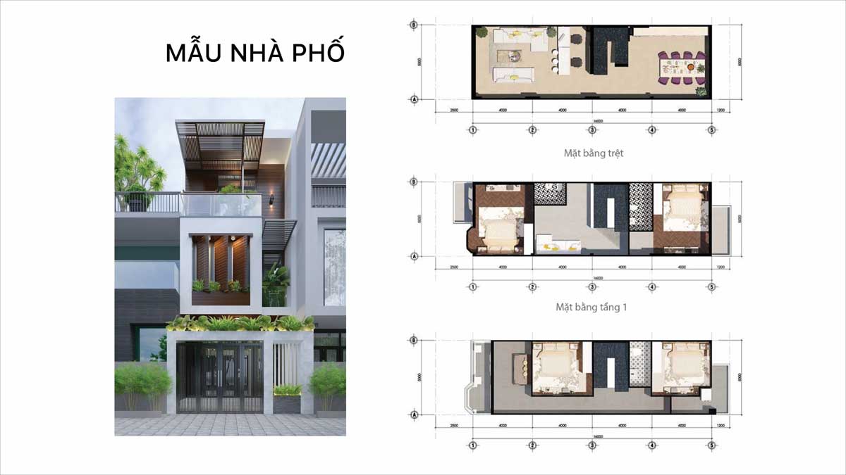 Saigon Fortune Long An Townhouse Design - Saigon Fortune