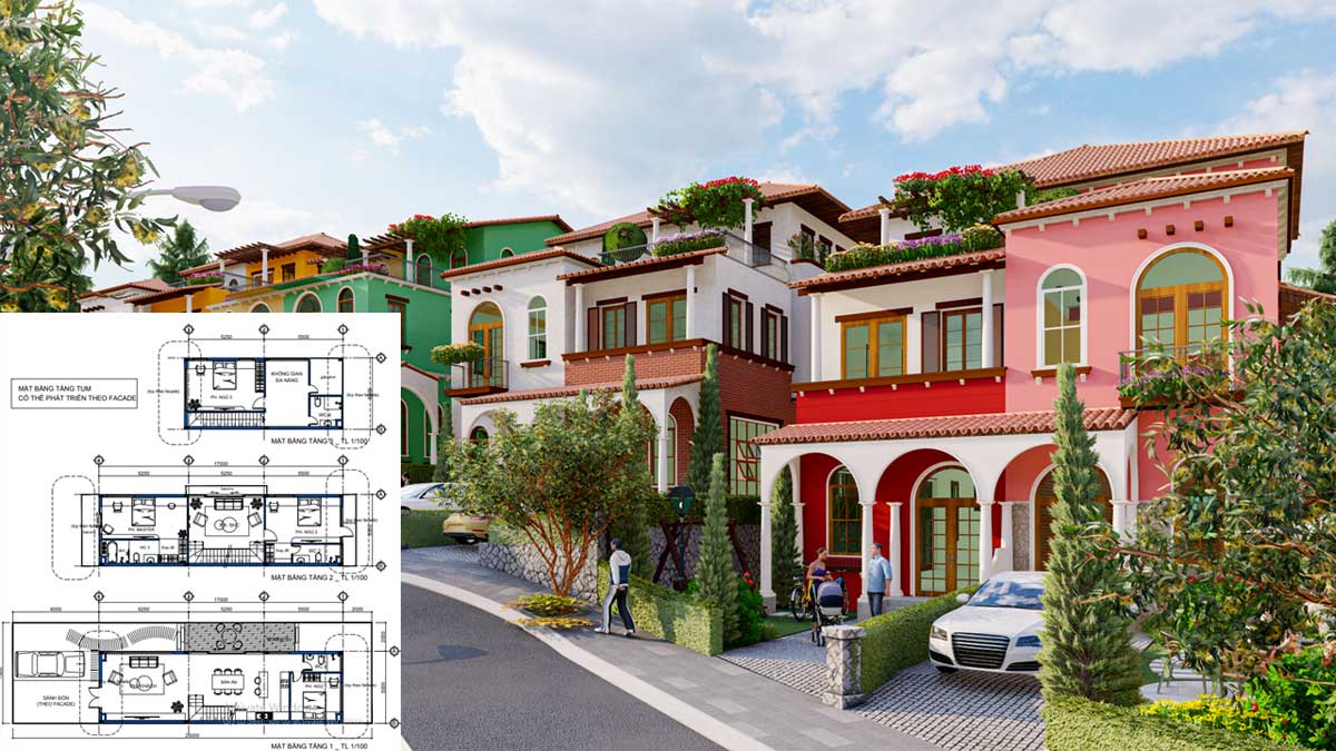 LaMia Bao Loc Garden Townhouse Design LaMia Bao Loc Garden Townhouse Design