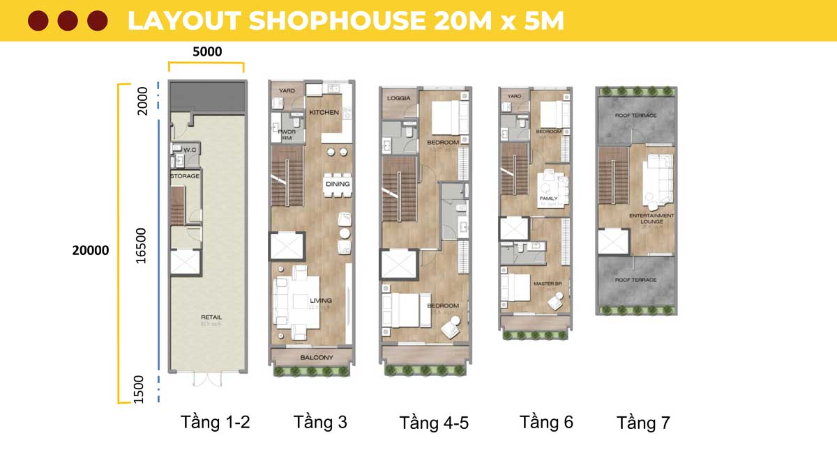Shophouse Sun Cosmo Residence Da Nang Design Shophouse Sun Cosmo Residence Da Nang Design