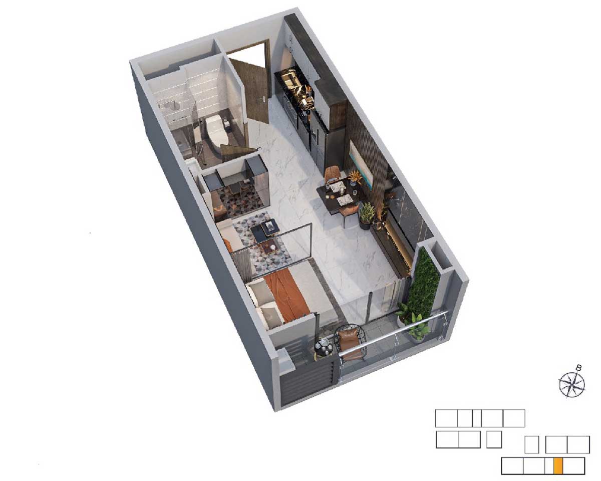 Glory Heights Vinhomes Grand Park Studio Apartment Design Glory Heights Vinhomes Grand Park Studio Apartment Design