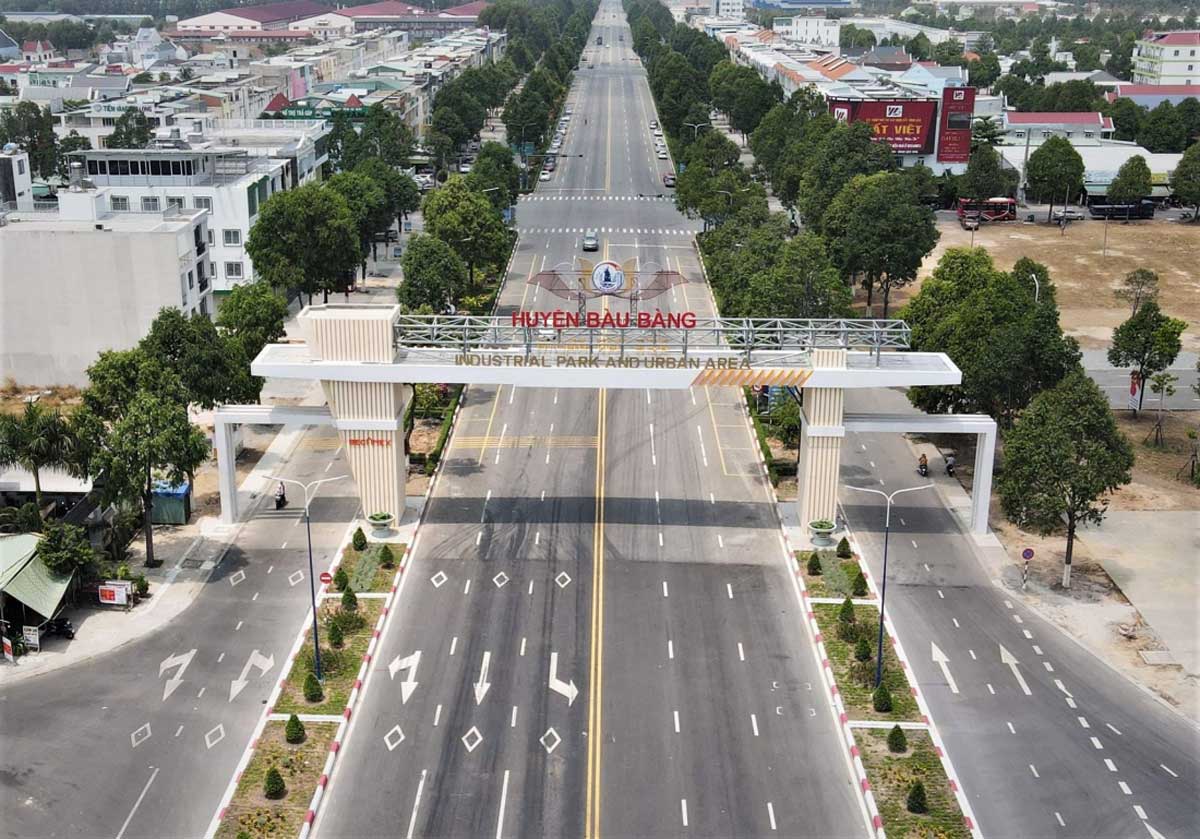 Infrastructure potential of Bau Bang area Infrastructure potential of Bau Bang area