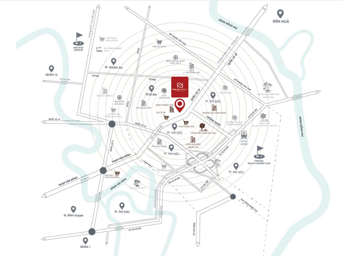 Tiềm năng phát triển của Dự án Căn hộ Phúc Đạt Connect 2 Dĩ An Bình Dương Tiềm năng phát triển của Dự án Căn hộ Phúc Đạt Connect 2 Dĩ An Bình Dương
