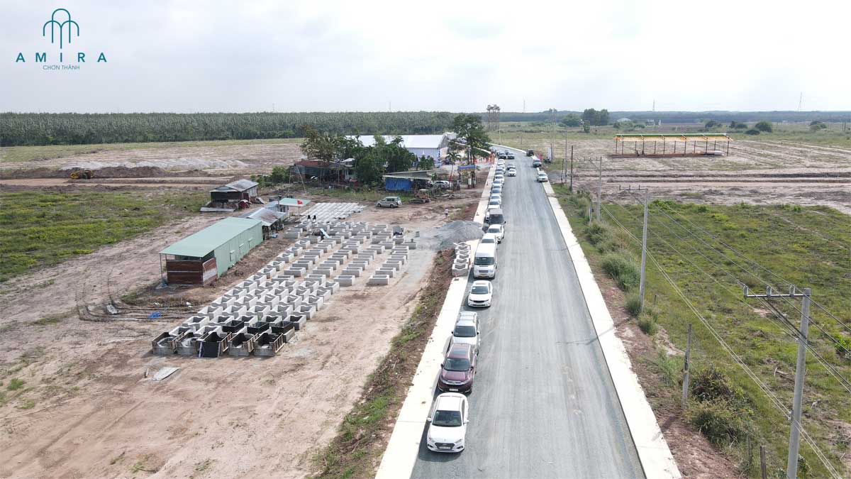 Latest construction progress of Amira Chon Thanh Project Latest construction progress of Amira Chon Thanh Project