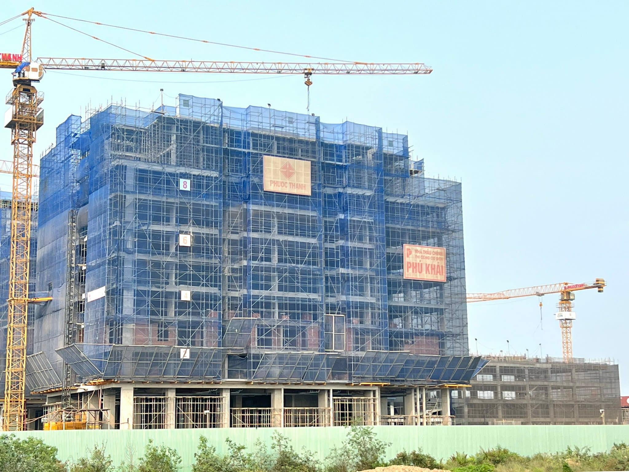 Latest progress of Thu Thiem Green House project Latest progress of Thu Thiem Green House project