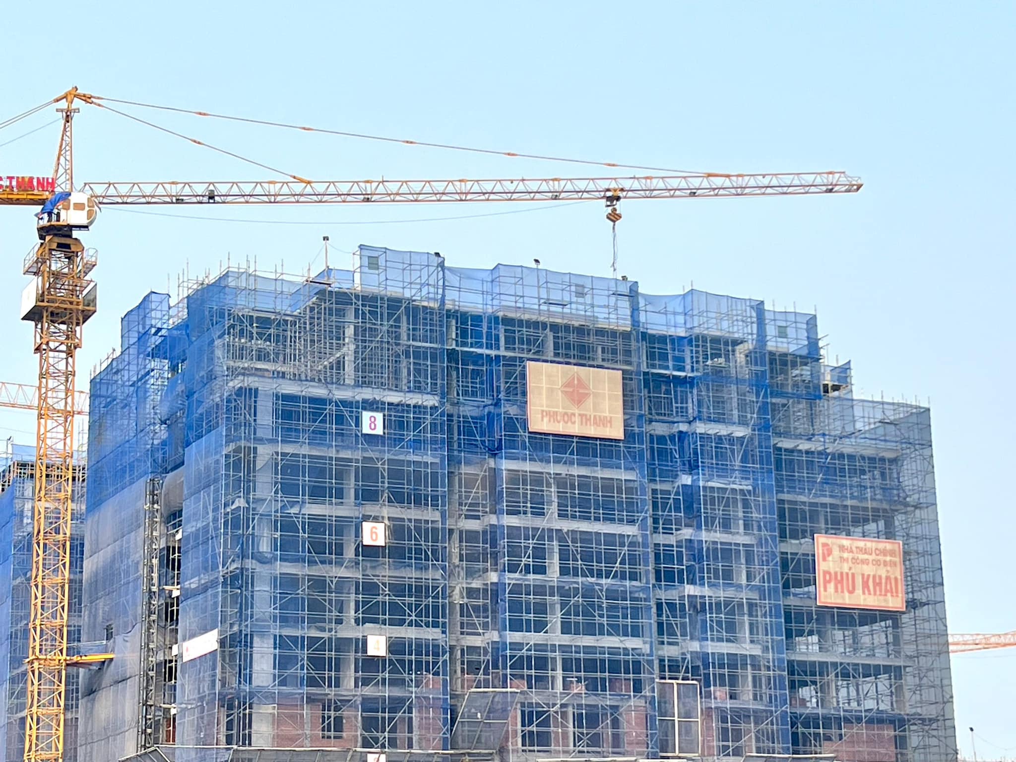 Latest progress of Thu Thiem Green House project Latest progress of Thu Thiem Green House project