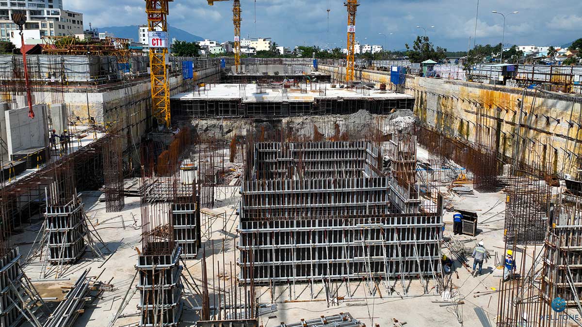 Welltone Nha Trang Latest Welltone Nha Trang project progress - Welltone Nha Trang
