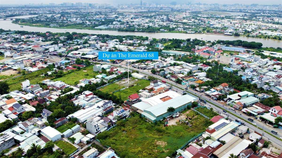 Construction progress of Emerald 68 Apartment Thuan An Binh Duong - The Emerald 68
