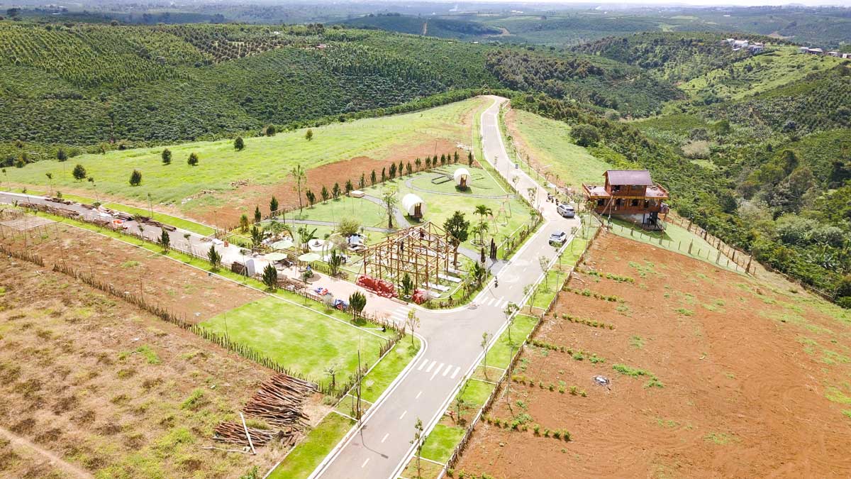 Construction progress of Hoa Gio Hill Bao Loc November 2022 Construction progress of Hoa Gio Hill Bao Loc November 2022