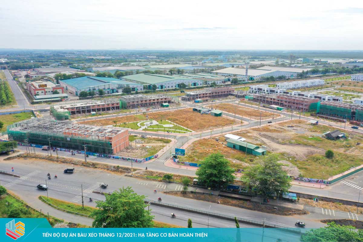 Tien do thi cong Du an Bau Xeo Trang Bom Dong Nai 2022 - Khu đô thị Bàu Xéo