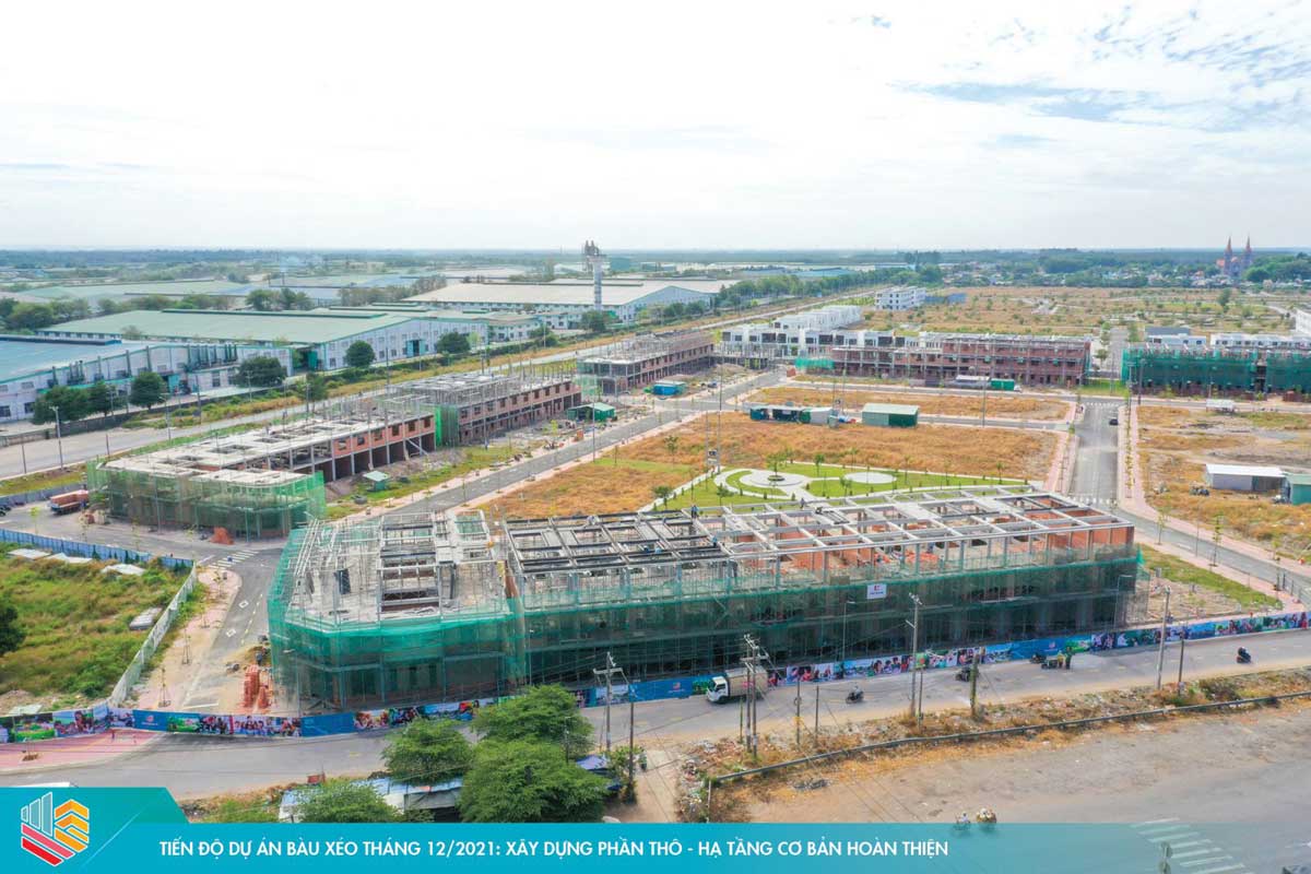 Tien do thi cong Du an Bau Xeo Trang Bom Dong Nai - Khu đô thị Bàu Xéo