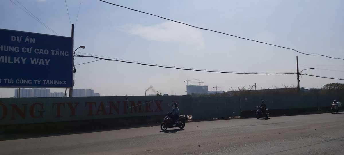 Update on the latest construction progress of Milky Way Binh Tan Apartment Project 2020