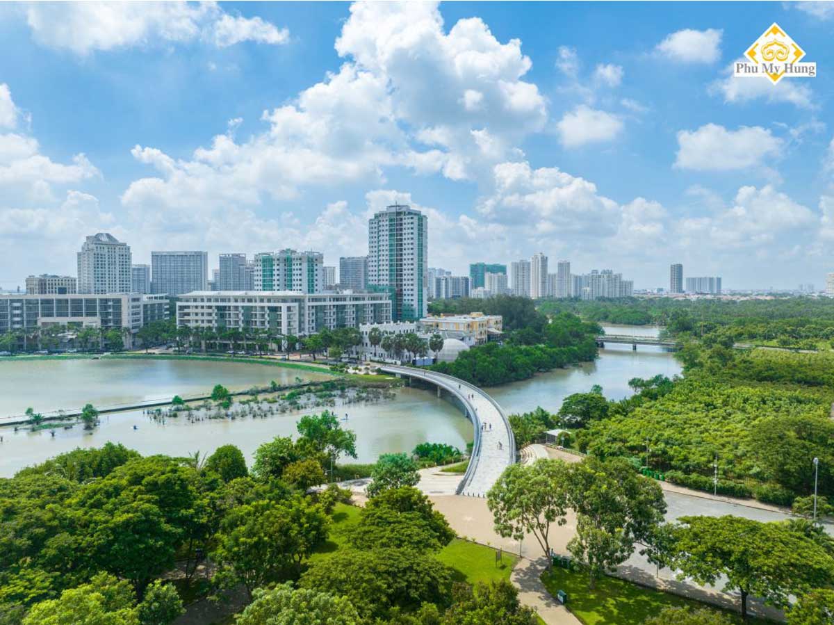 Construction progress of Horizon Phu My Hung apartment project, District 7 - The Horizon Phu My Hung