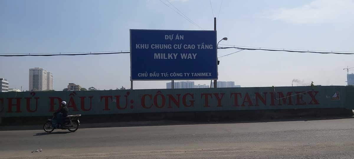 Update on the latest construction progress of Milky Way Binh Tan Apartment Project 2020