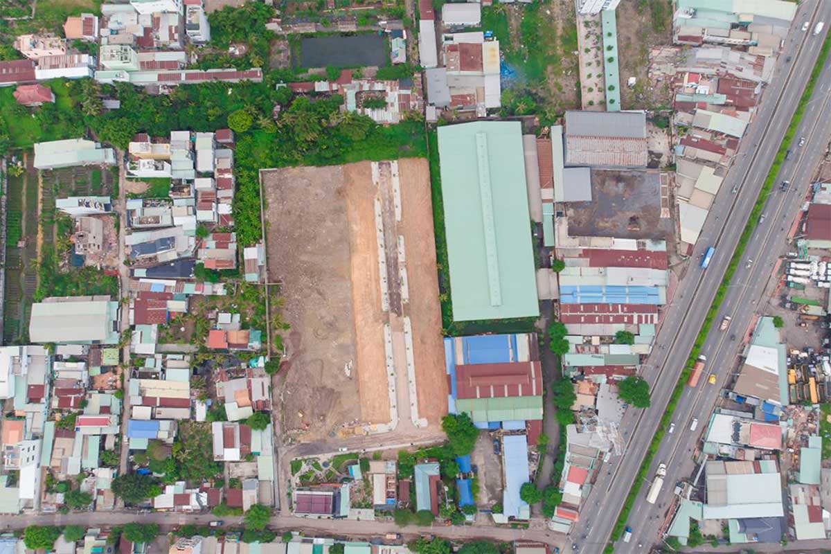 Location of The Garden View Land Area District 12