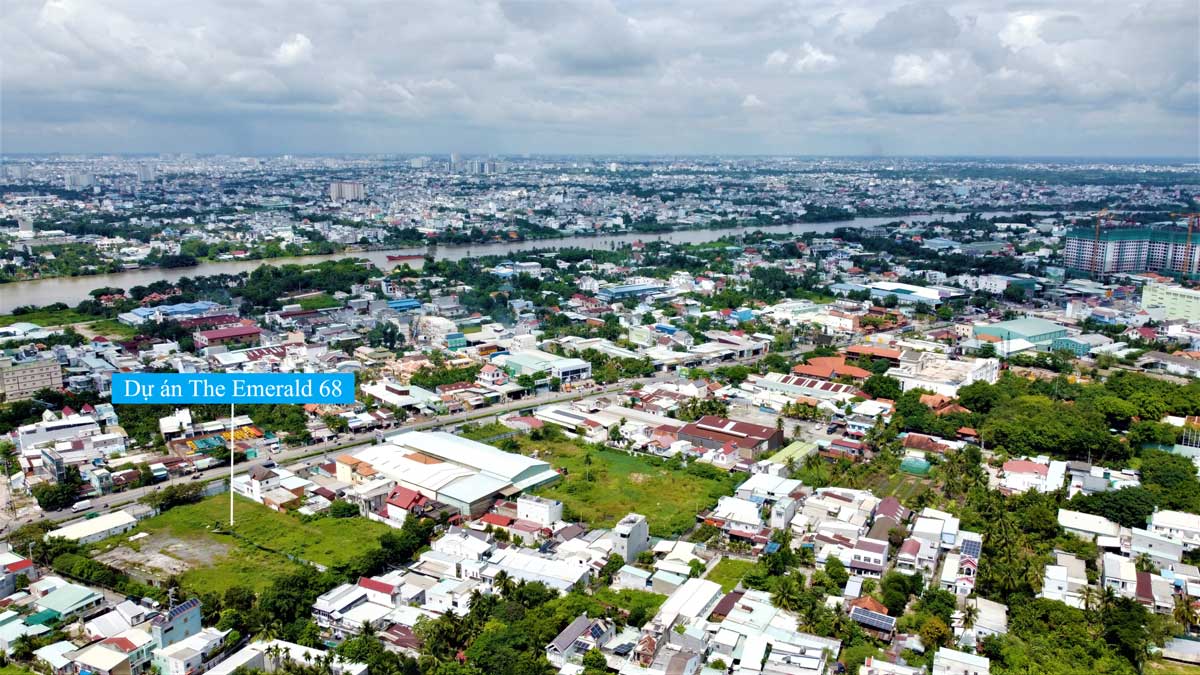 Latest construction progress of Emerald 68 Thuan An Binh Duong project - The Emerald 68